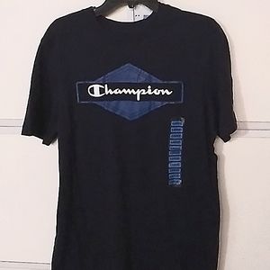 Champion men's tee large, navy blue short sleeve NWOT